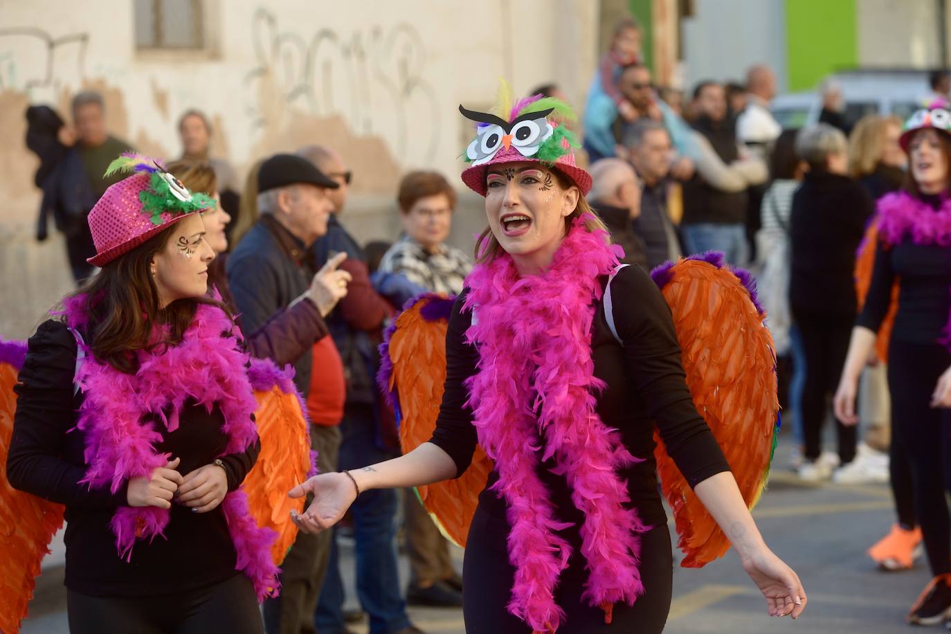 El desfile infantil del Carnaval de Beniaján, en imágenes