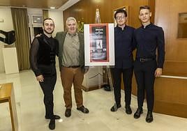 Yoel Vargas, Antonio Hernández, José Alberto del Cerro y José Vicente Riquelme.