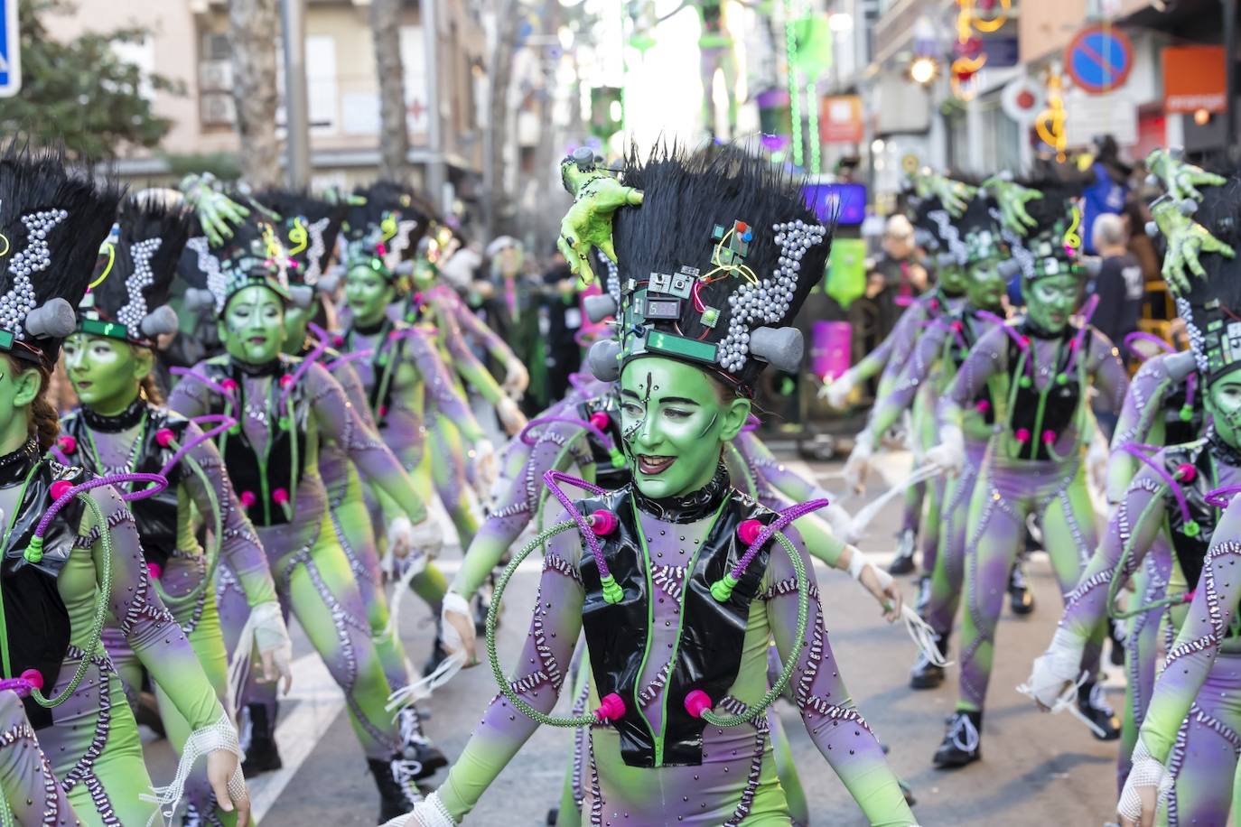 Las imágenes del desfile concurso del Carnaval de Torrevieja