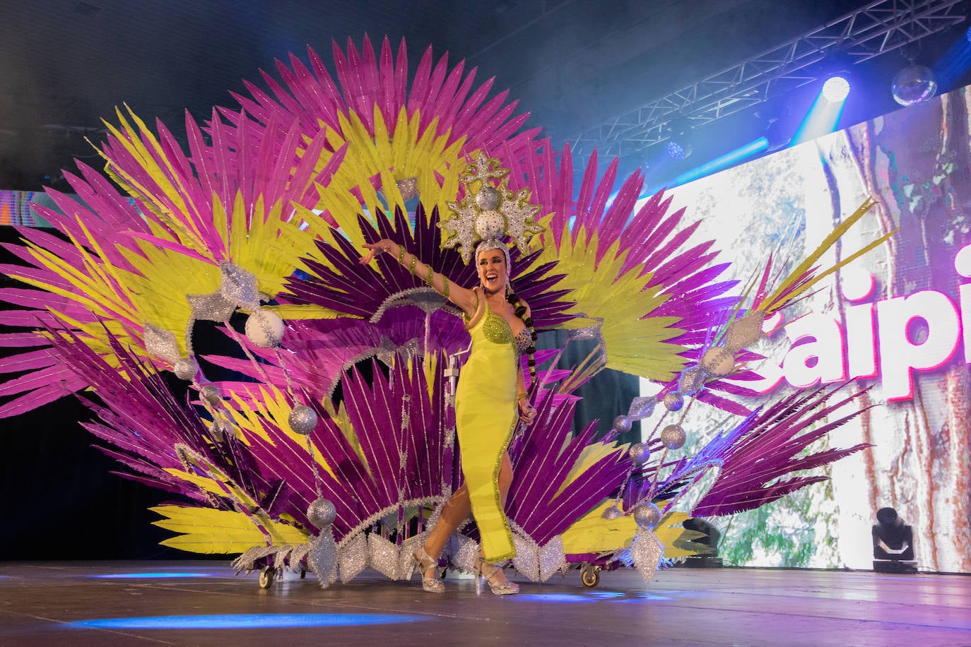 Las imágenes del Concurso de Trajes de Papel en Águilas