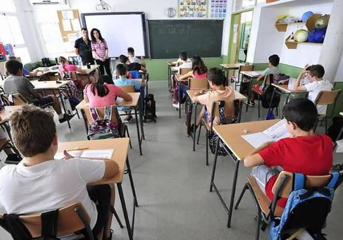 Una clase de Primaria, en una imagen de archivo.