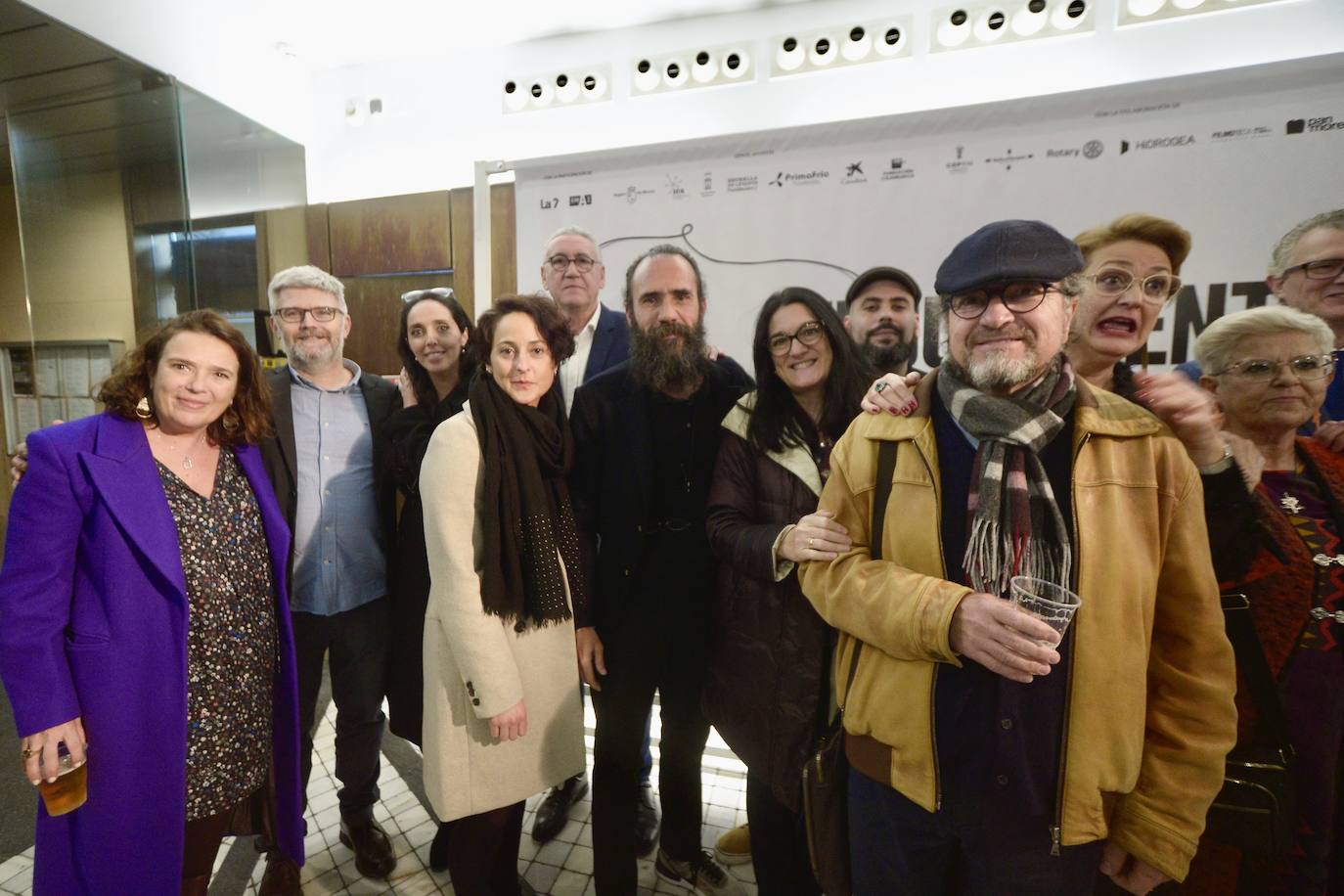 Las imágenes del preestreno de &#039;El juramento&#039; en la Filmoteca Regional