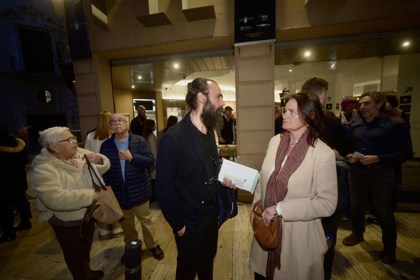 Las imágenes del preestreno de &#039;El juramento&#039; en la Filmoteca Regional