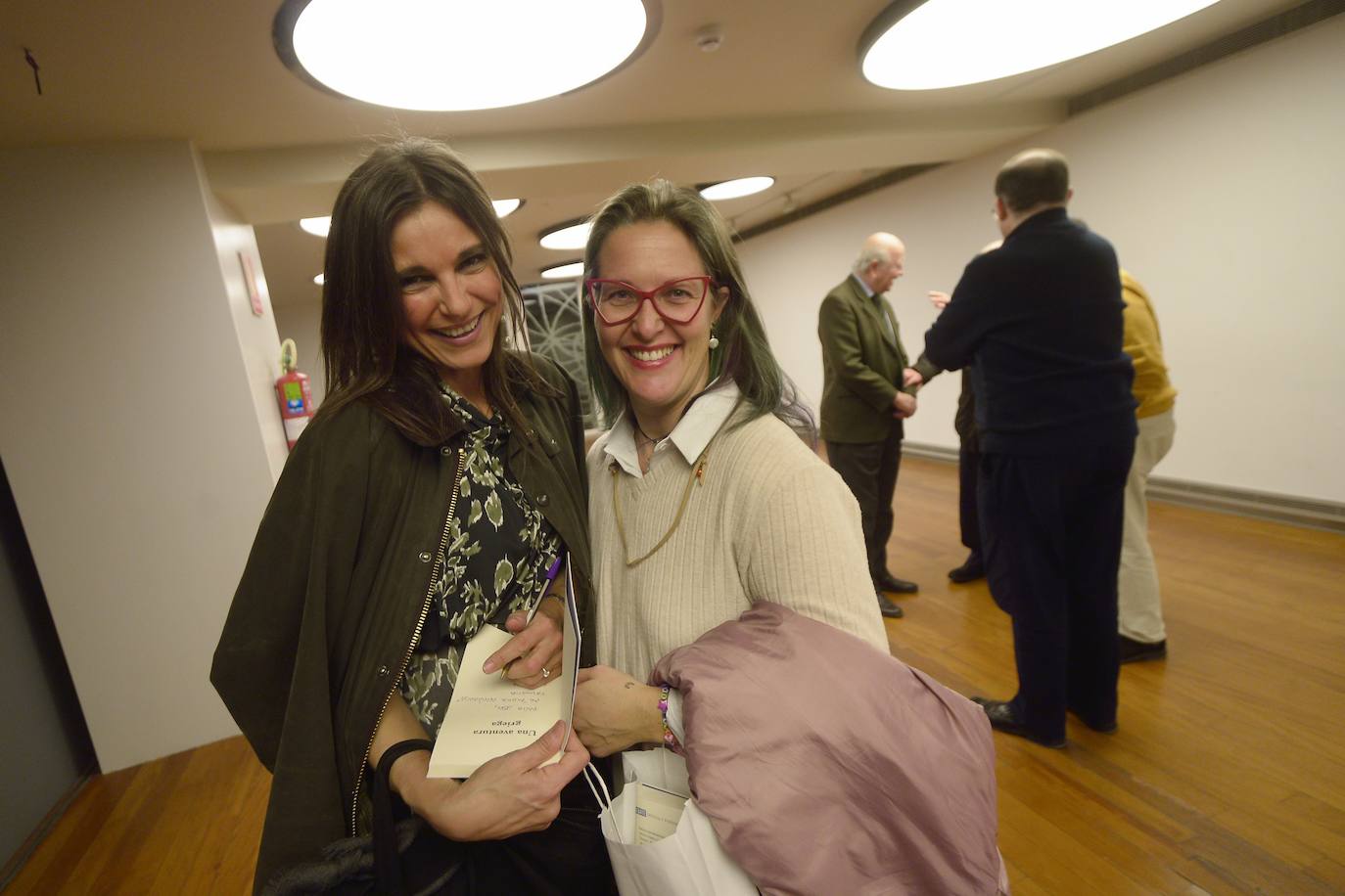 Imágenes de María José Solano en el Aula de Cultura de LA VERDAD