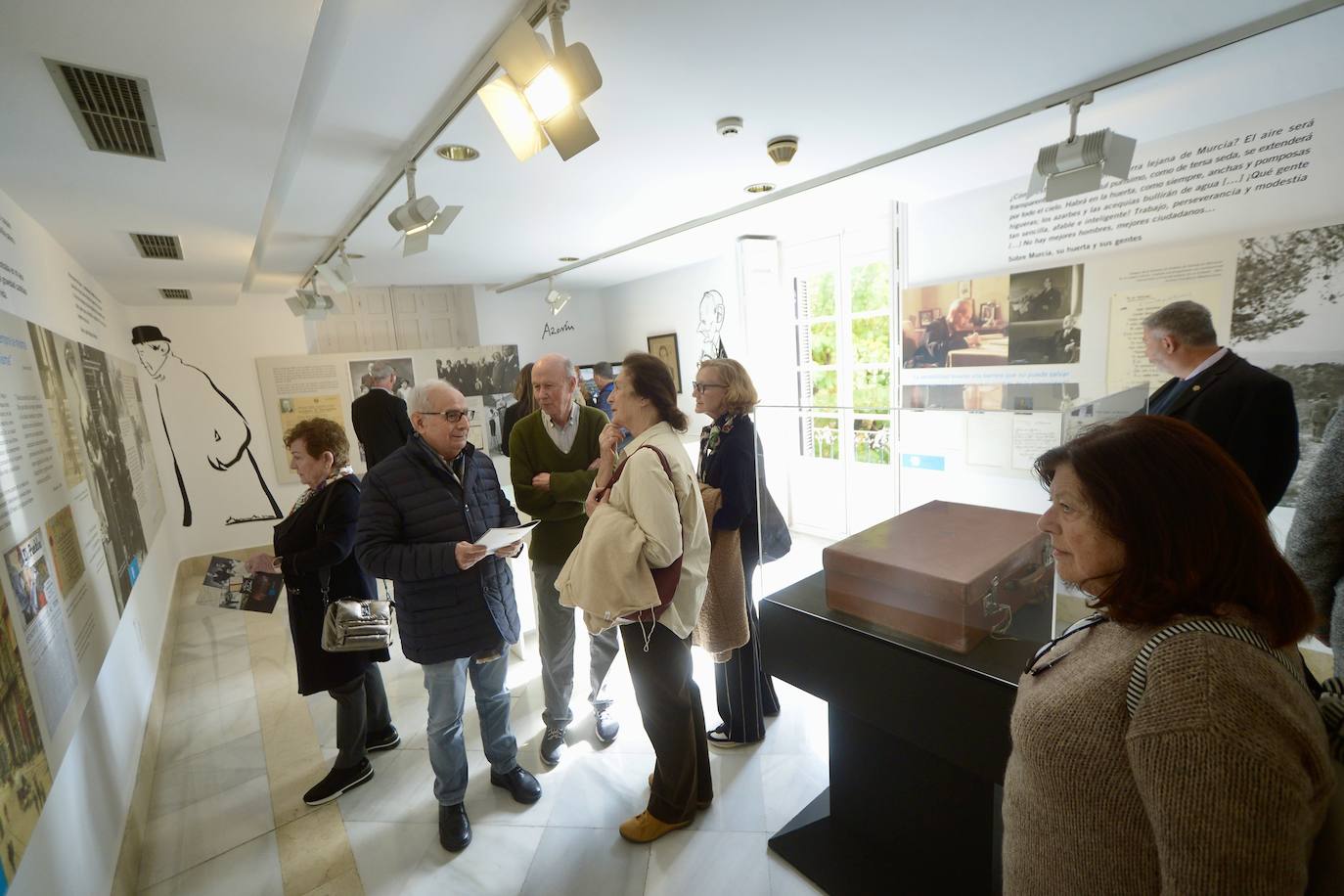 La exposición &#039;La maleta de Azorín&#039;, en imágenes