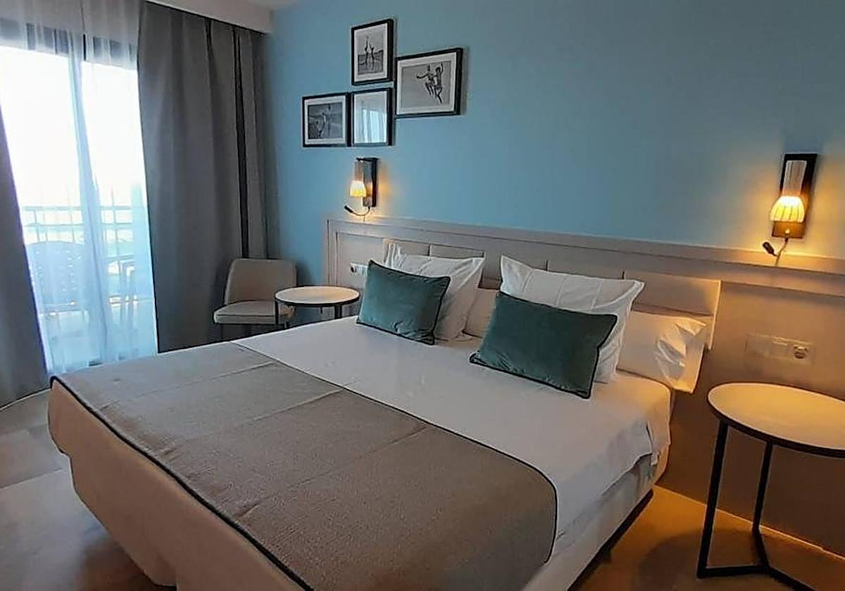 Una habitación de un hotel, en una imagen de archivo.