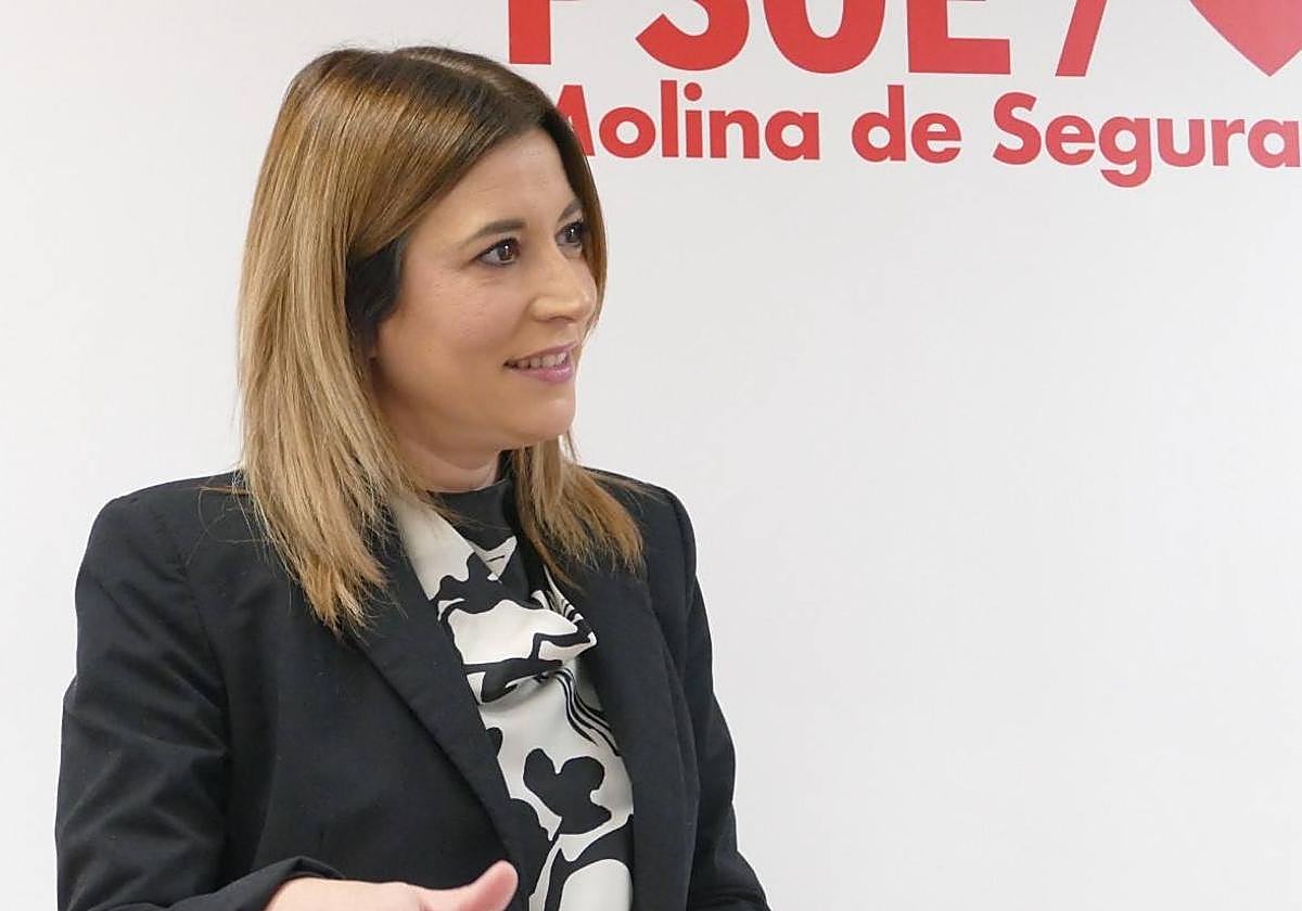 Portavoz del grupo socialista de Molina de Segura, Isabel Gadea.