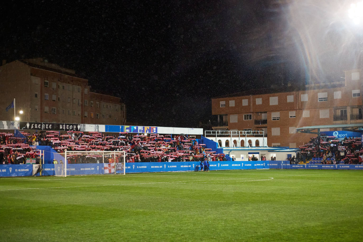 La victoria del Real Murcia frente al Alcoyano, en imágenes