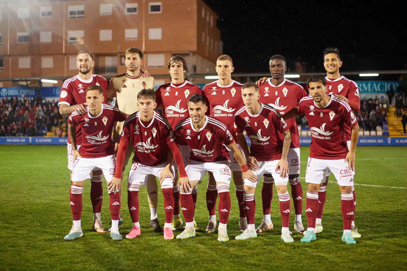 La victoria del Real Murcia frente al Alcoyano, en imágenes