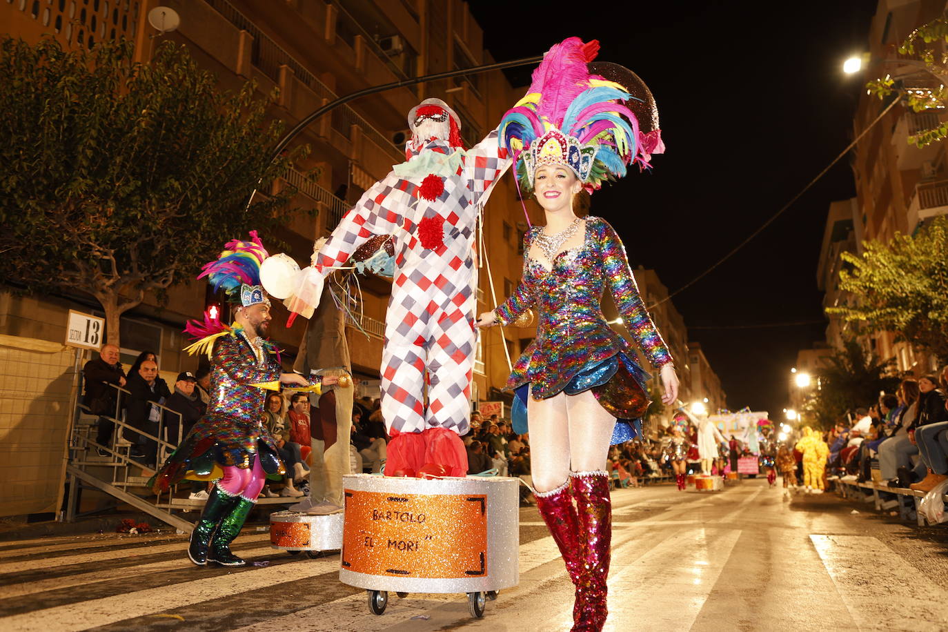 La jornada del sábado del Carnaval de Águilas, en imágenes