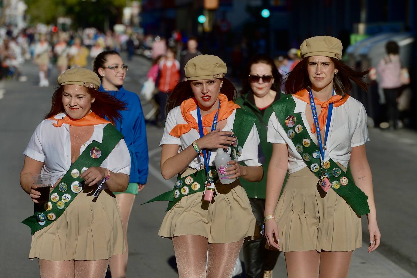 El segundo desfile del Carnaval de Cabezo de Torres, en imágenes
