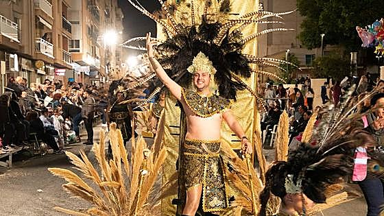 Desfile de Martes de Carnaval en Águilas, en imágenes