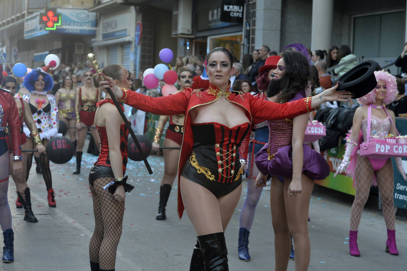 Gran desfile de Martes de Carnaval en Cabezo de Torres, en imágenes