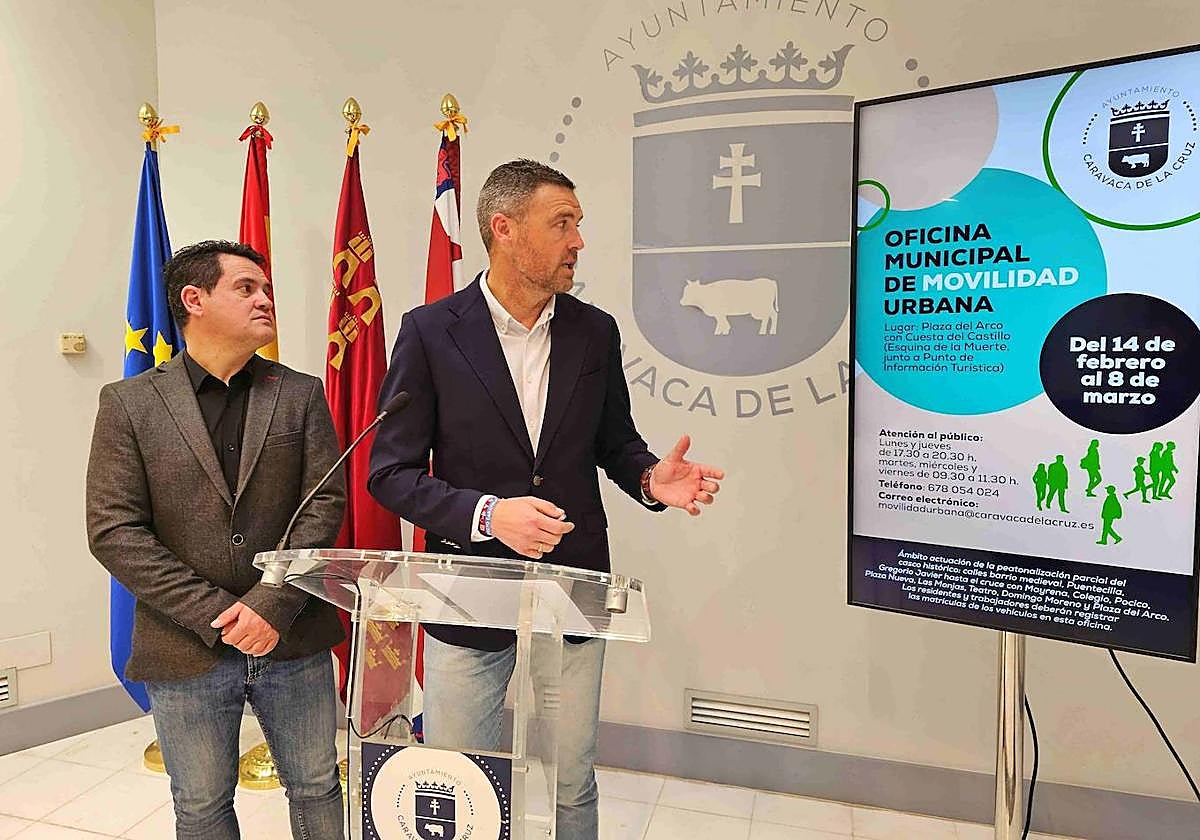 Presentación ayer en la Oficina Municipal de Movilidad Urbana.