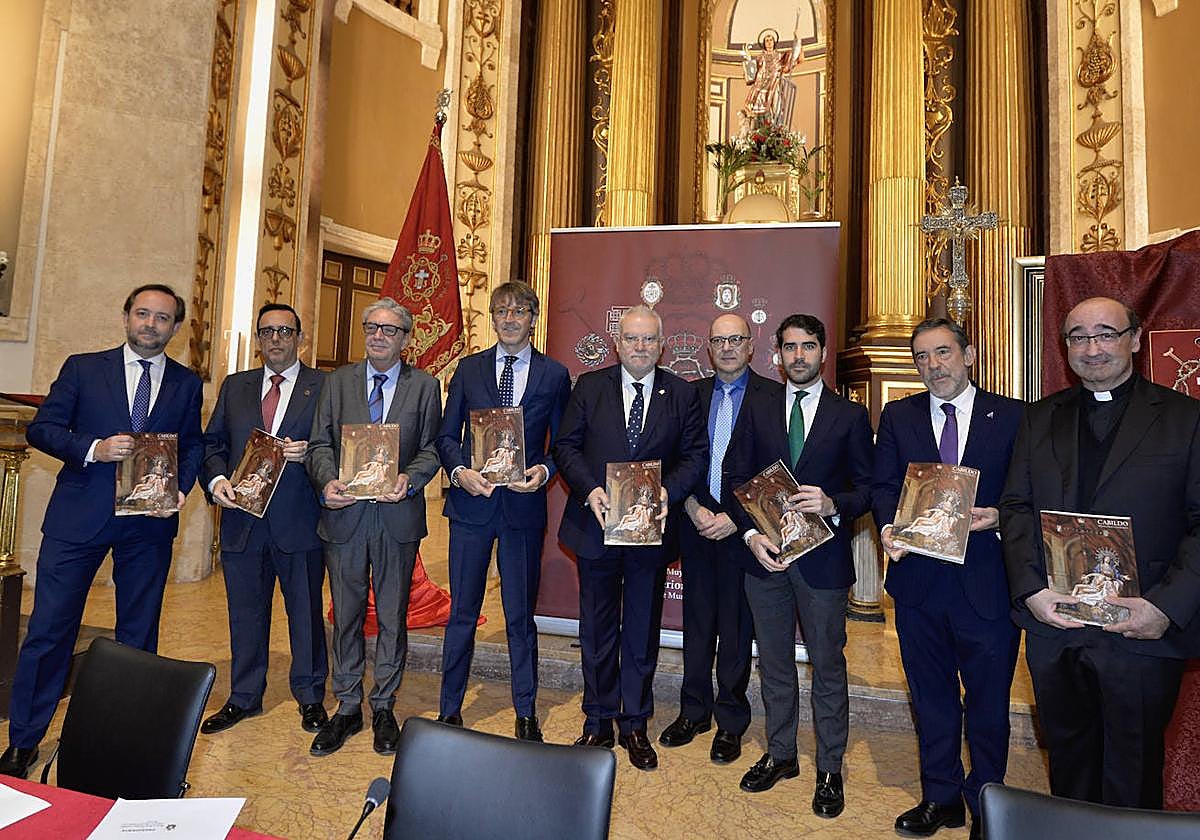 La presentación en Murcia de la revista del Cabildo de Cofradías, en imágenes