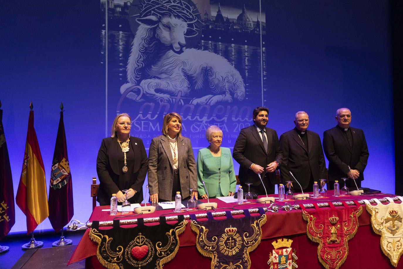 El Pregón de la Semana Santa de Cartagena, en imágenes