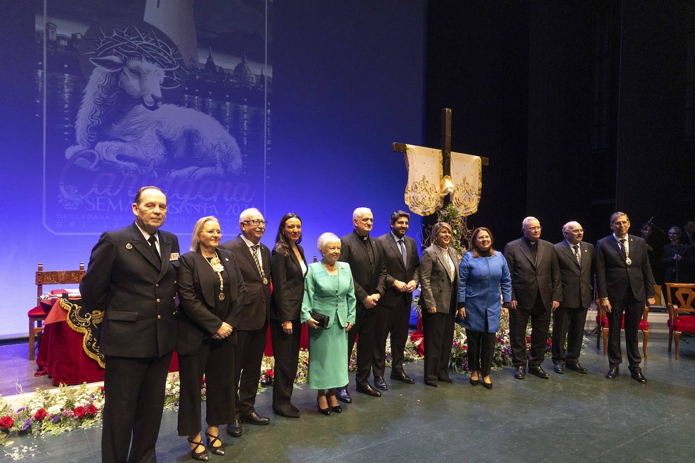 El Pregón de la Semana Santa de Cartagena, en imágenes