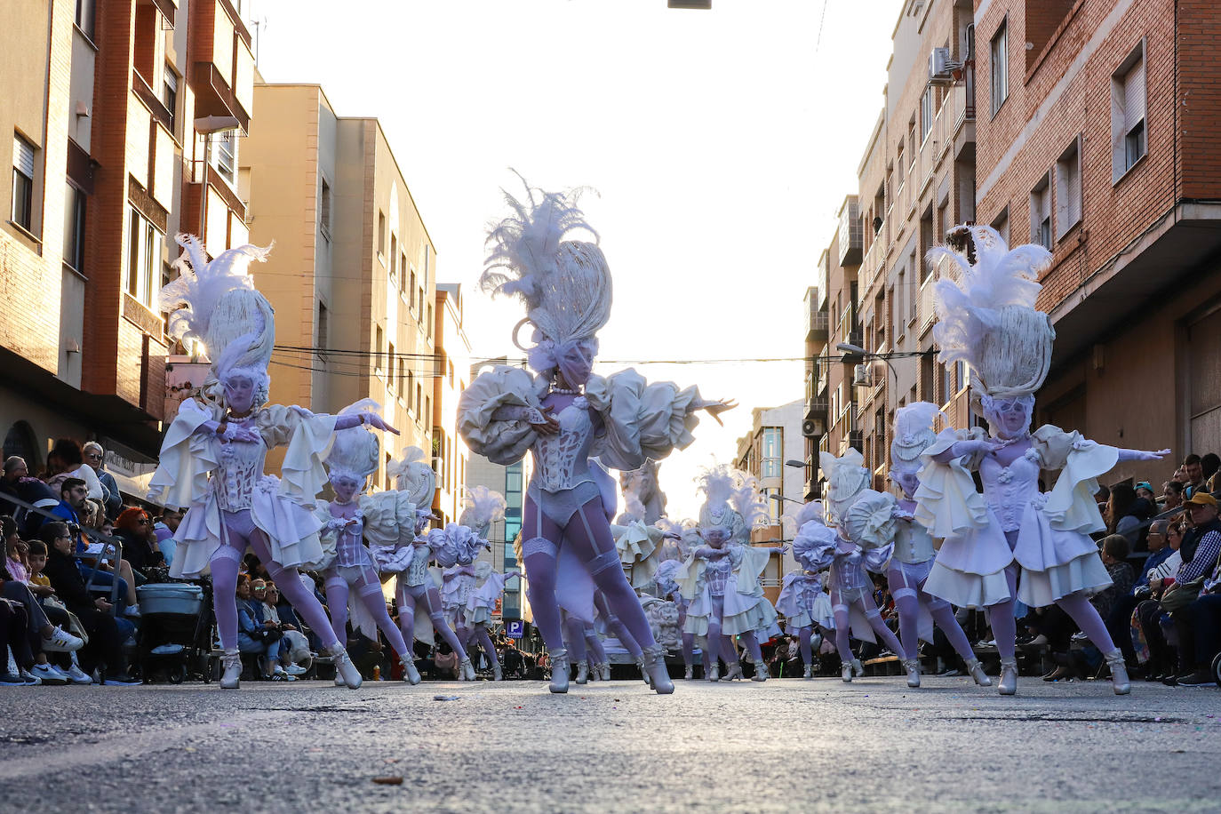 El último gran desfile de grupos del Carnaval de Cabezo de Torres, en imágenes