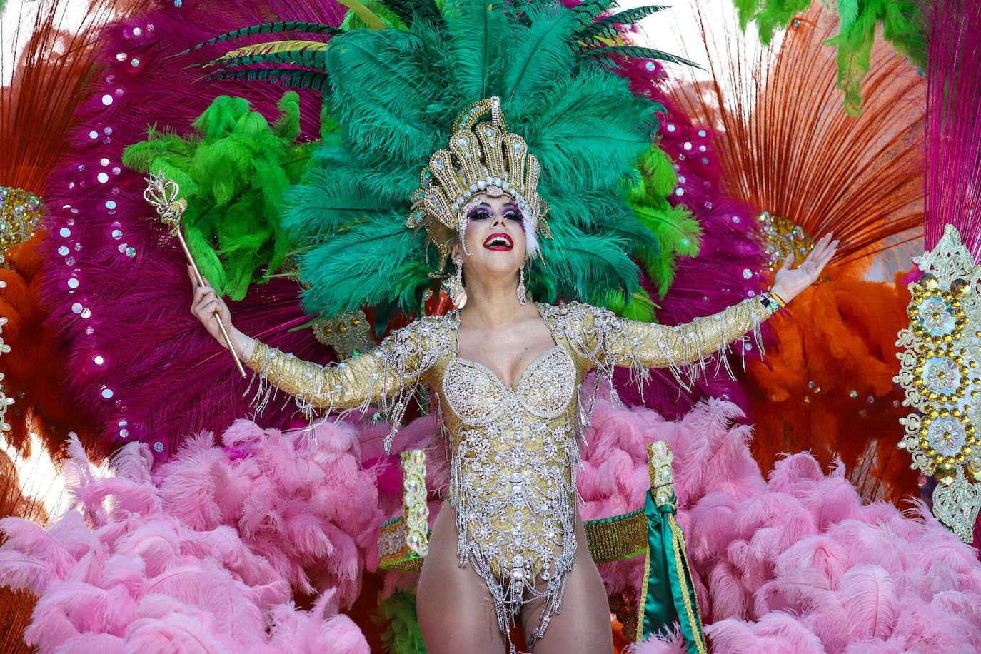 El último gran desfile de grupos del Carnaval de Cabezo de Torres, en imágenes