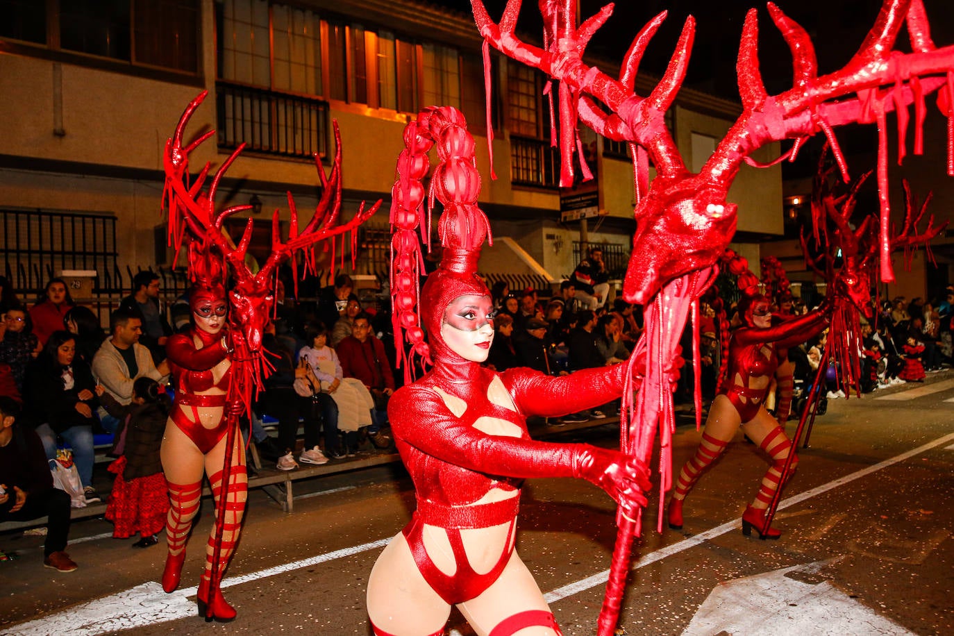 El último gran desfile de grupos del Carnaval de Cabezo de Torres, en imágenes