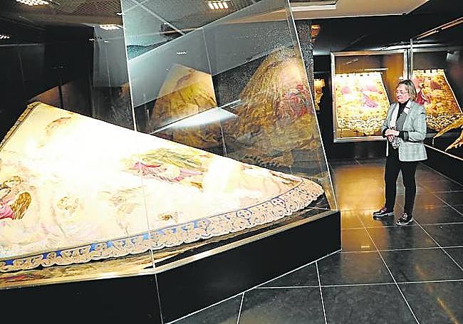 María Jesús Pérez, en la Cámara de las Maravillas del Paso Blanco.