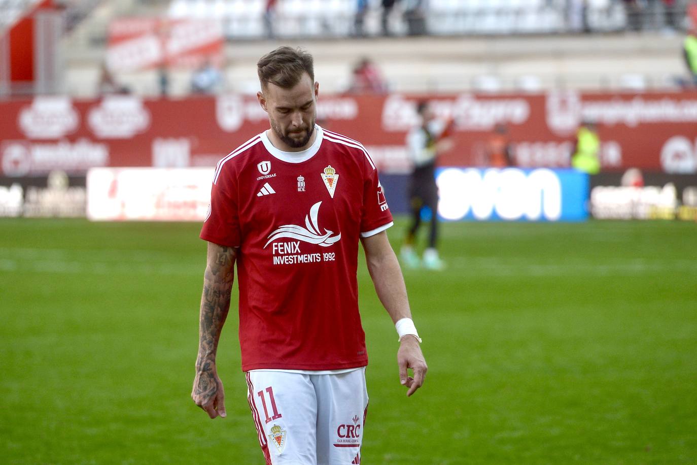 La derrota del Real Murcia frente al Intercity, en imágenes