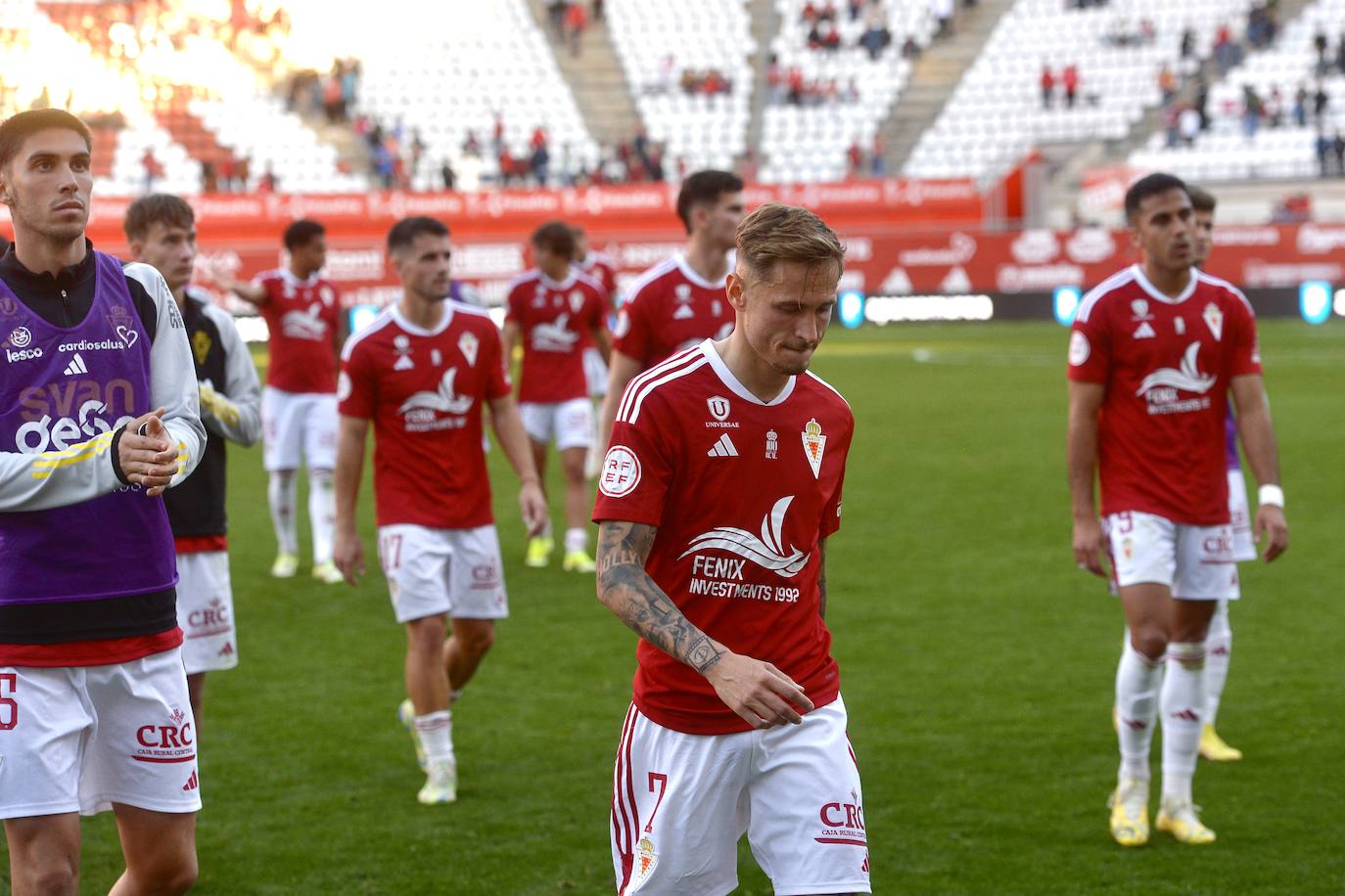 La derrota del Real Murcia frente al Intercity, en imágenes