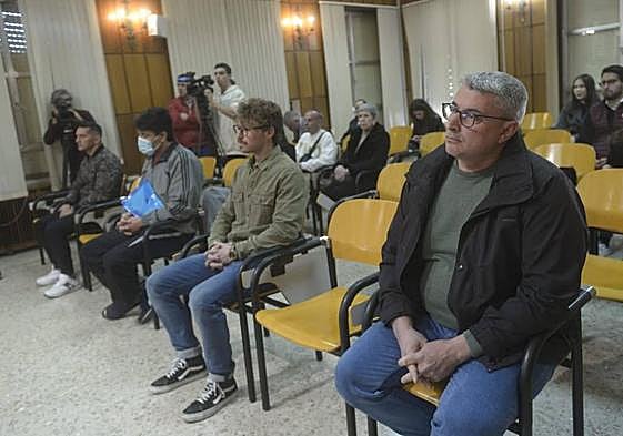 Un momento del juicio del 'caso 609' celebrado este lunes.