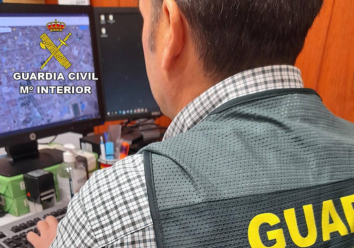 Un agente de la Guardia Civil.