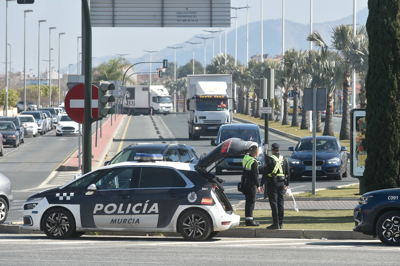 Las protestas de los agricultores llegan a Murcia el 21-F, en imágenes