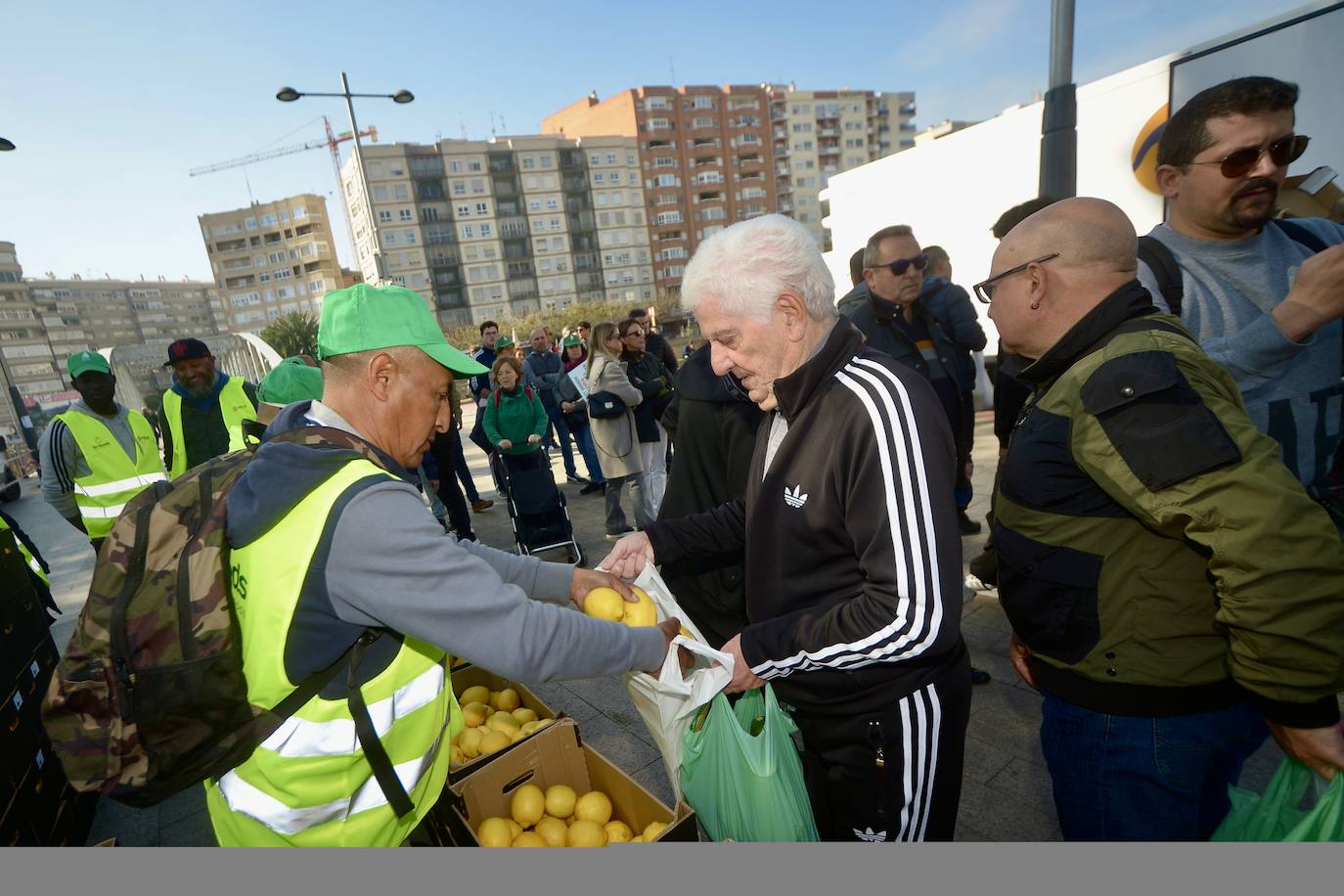 Las protestas de los agricultores llegan a Murcia el 21-F, en imágenes