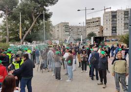 Las protestas de los agricultores llegan a Murcia el 21-F, en imágenes