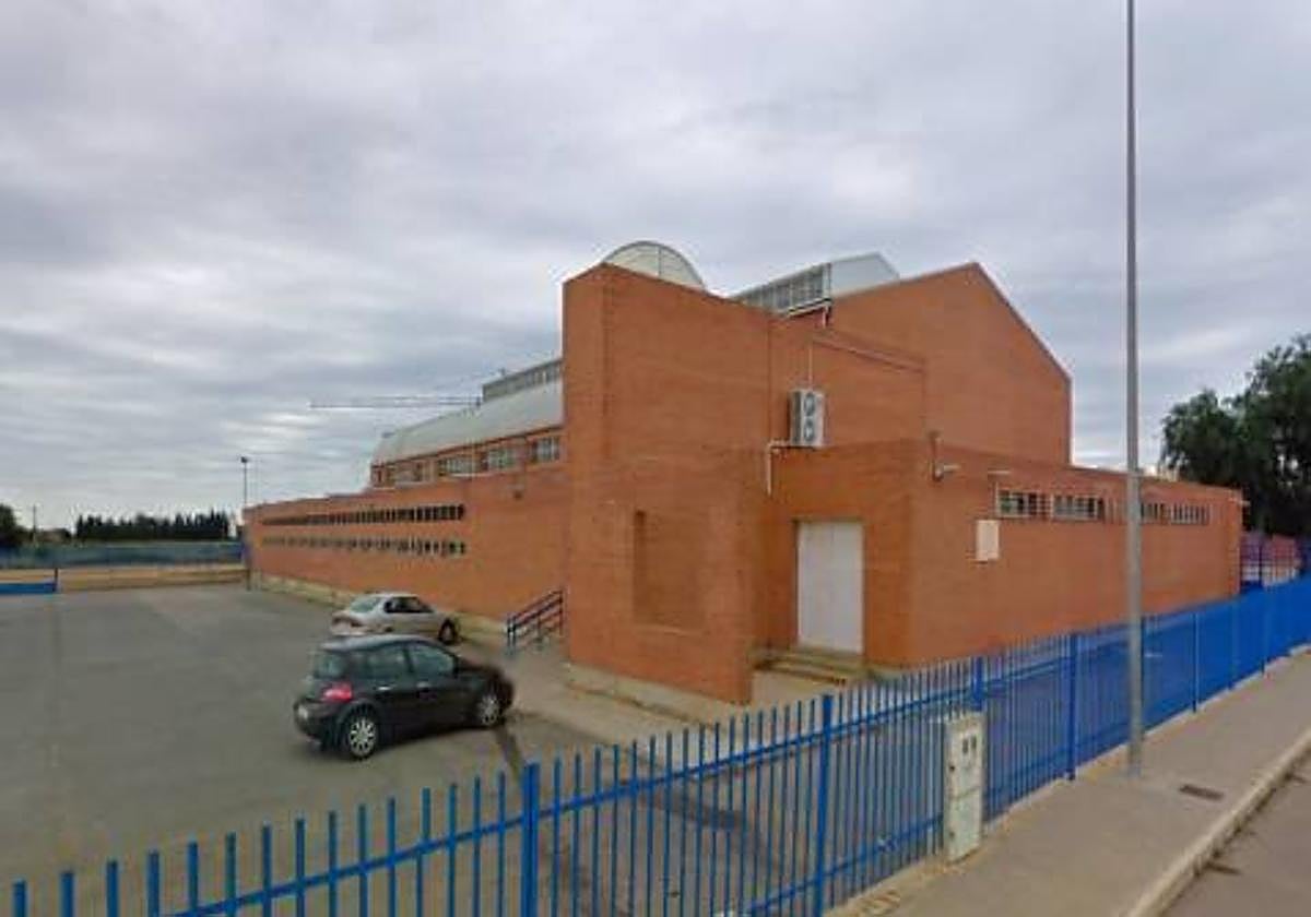 El pabellón escolar de El Algar, en una imagen de archivo.
