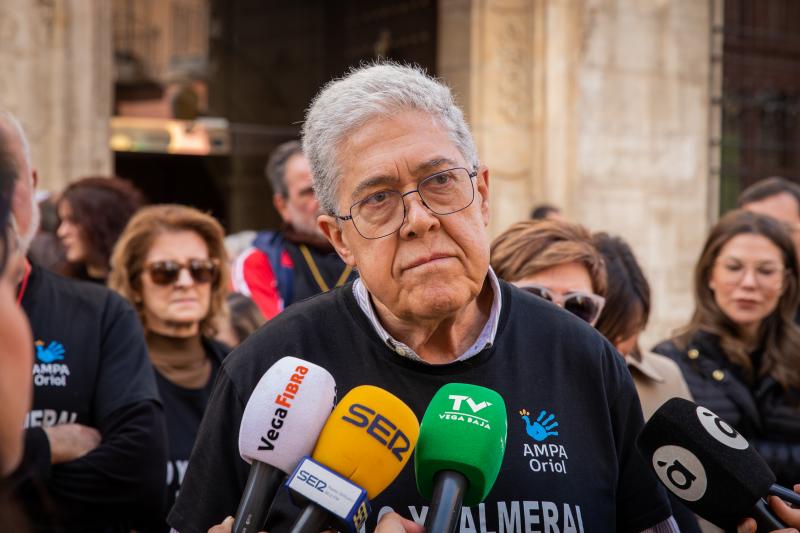 La protesta del Ampa del Centro Oriol, en imágenes