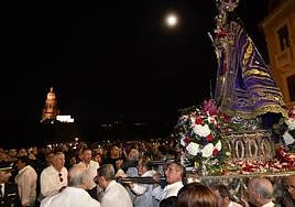 El regreso de la Virgen de la Fuensanta a la Catedral de Murcia, en imágenes