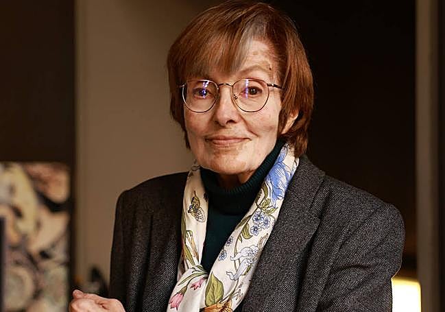 Una vida entre imágenes. María Manzanera, fotografiada ayer en el Museo Arqueológico de Murcia.