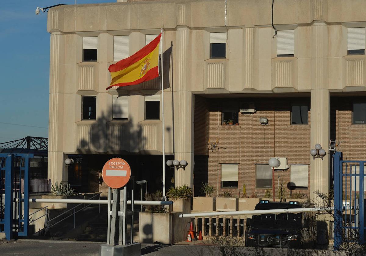 Instalaciones oficiales de la Unidad de Drogas y Crimen Organizado (Udyco) en Sangonera la Verde