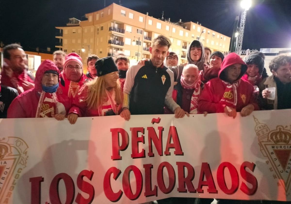 Miembros de Los Coloraos, en Alcoy, hace casi dos semanas.