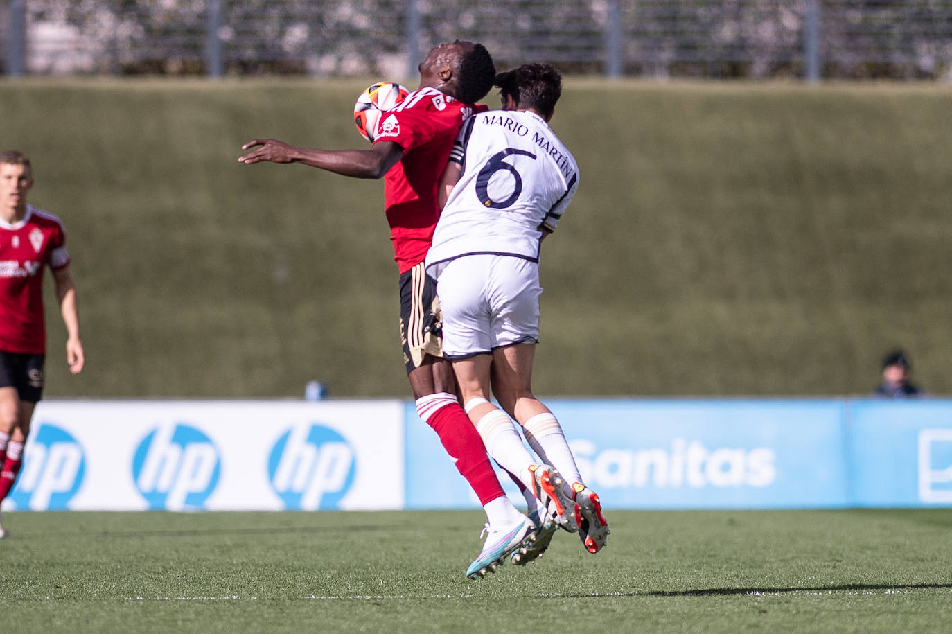 El partido del Real Murcia contra el Real Madrid Castilla, en imágenes