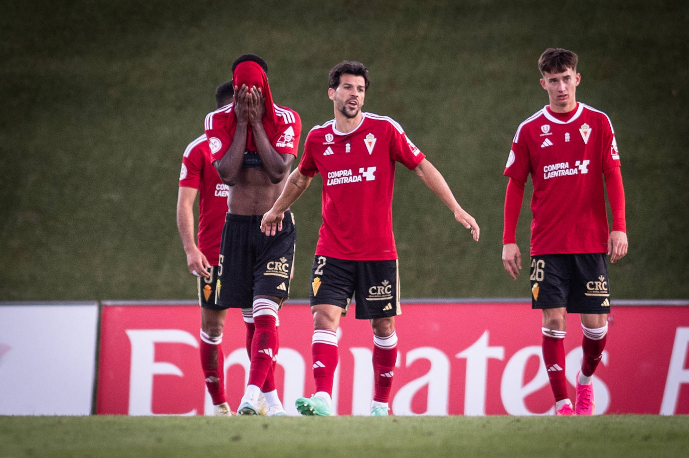 El partido del Real Murcia contra el Real Madrid Castilla, en imágenes