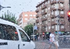 La lluvia y el fuerte viento protagonizarán el inicio de la semana en la Región de Murcia