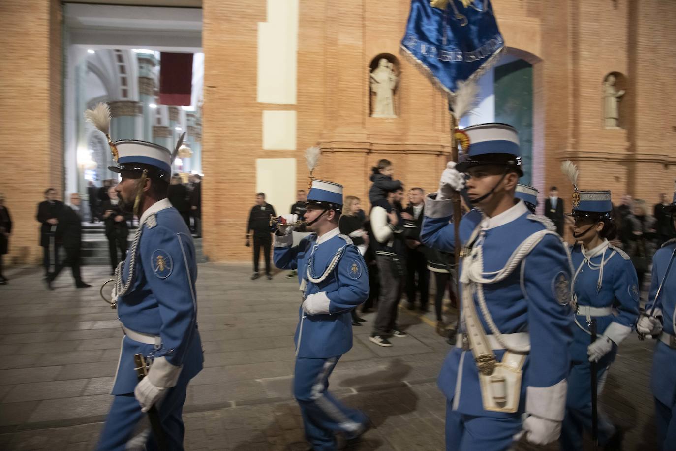 Imágenes del Resurrexit en la iglesia de Santa María de Gracia en Cartagena