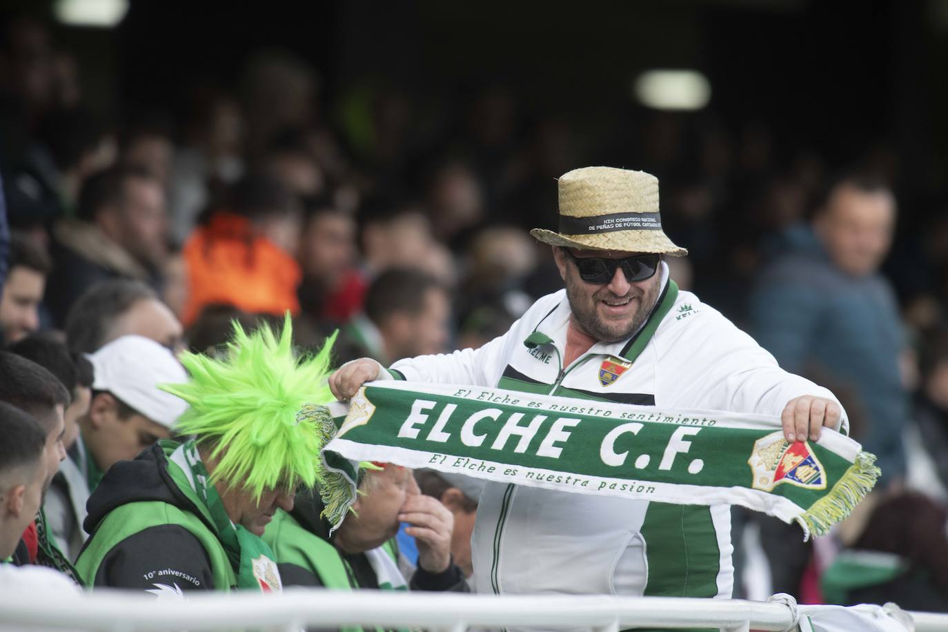 La derrota del Cartagena frente al Elche, en imágenes