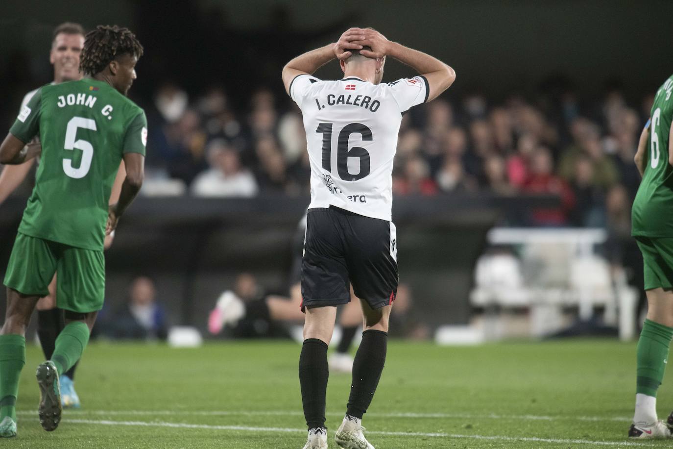 La derrota del Cartagena frente al Elche, en imágenes