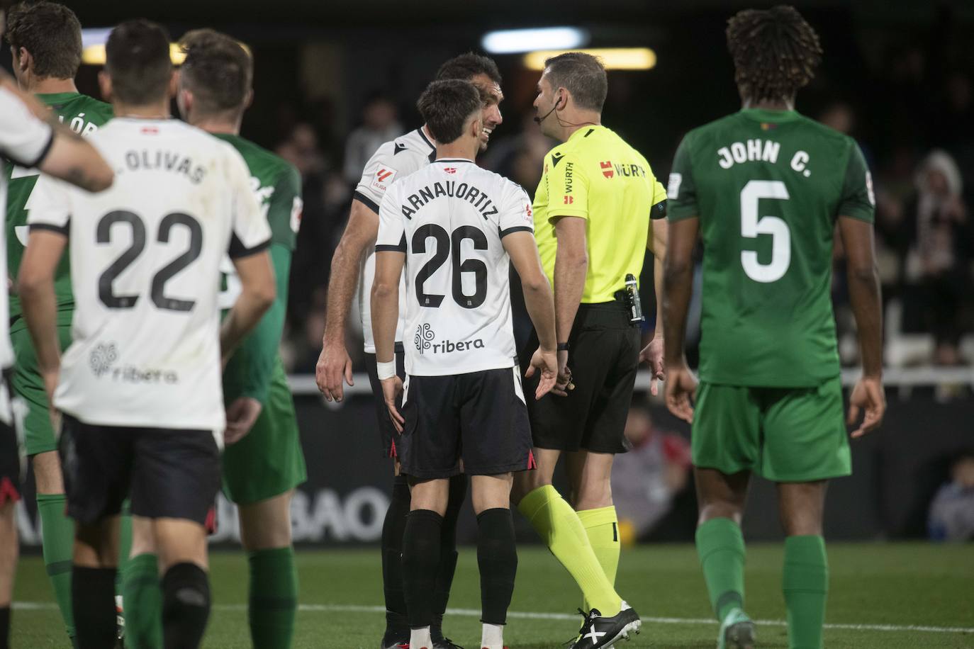 La derrota del Cartagena frente al Elche, en imágenes