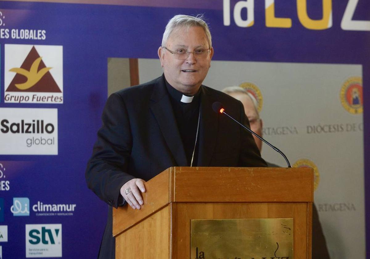 José Manuel Lorca Planes, este martes, en el foro-tertulia La Luz.