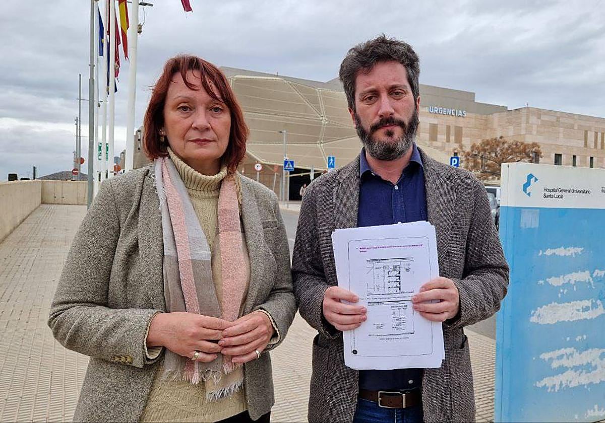 María Marín y Víctor Egío.