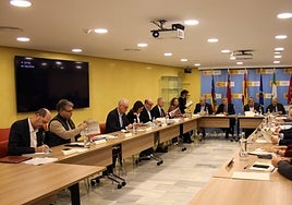 Reunión de la Comisión Permanente de la Sequía, este miércoles.