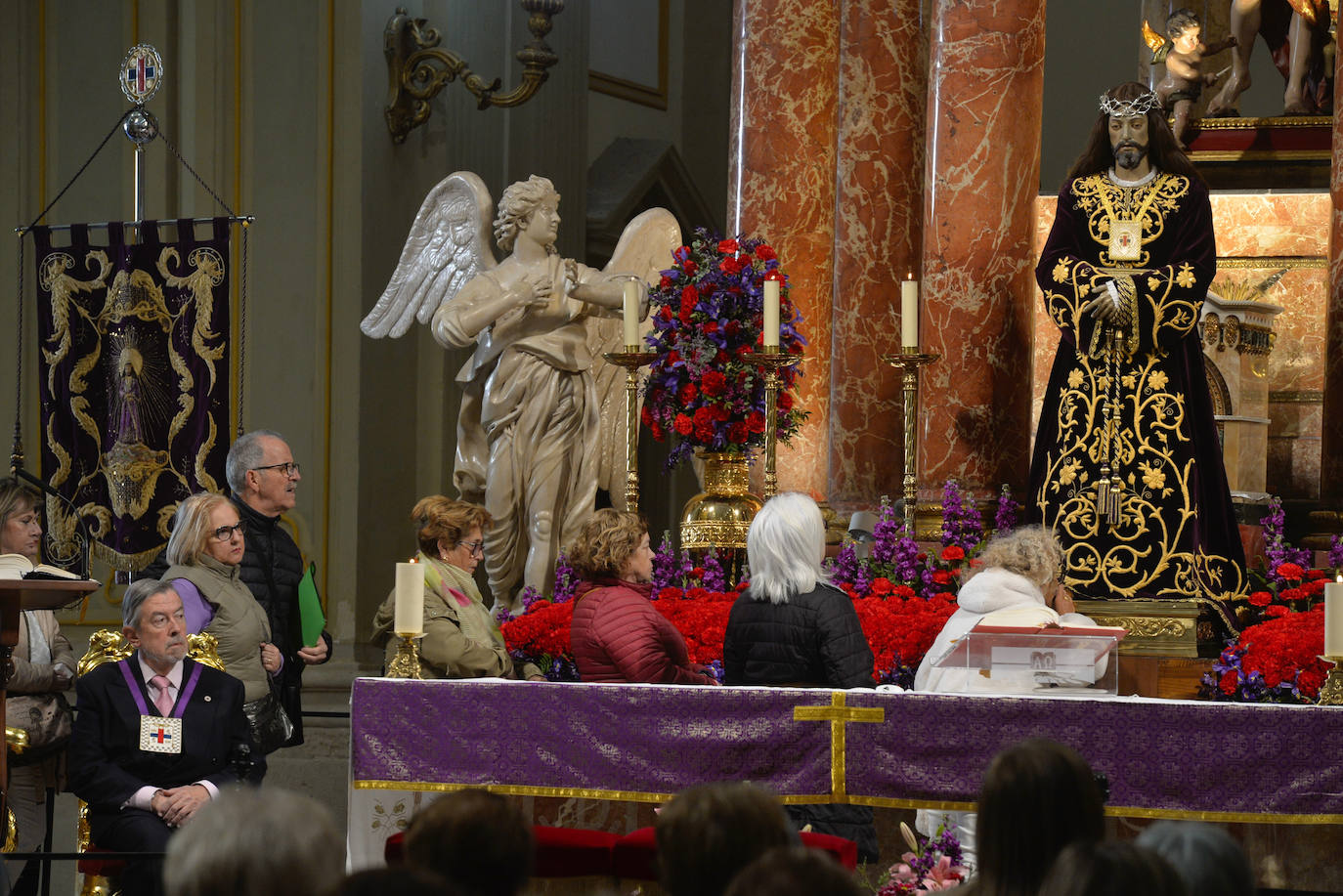 Besapié del Cristo del Rescate, en imágenes
