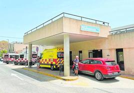 Servicio de Urgencias del hospital Rafael Méndez.